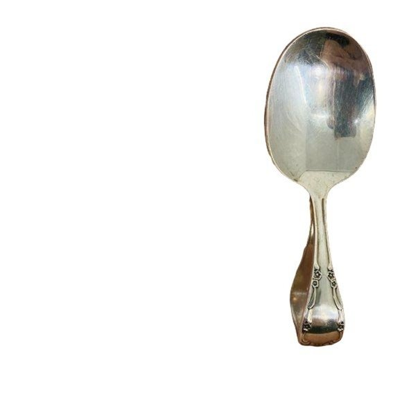 Community Oneida Curved Handle Baby Spoon 3 3/8" - Picture 2 of 5